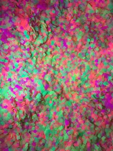 Confettis multicolores fluo par Glow Colors